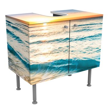 Wash basin cabinet design - Sunset At The Beach