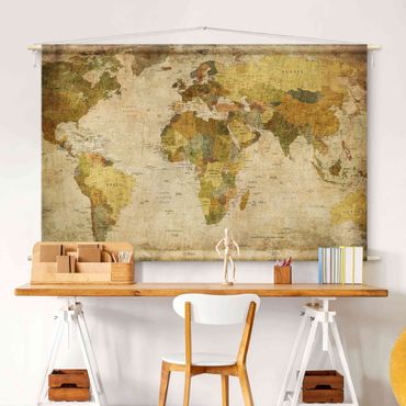Tapestry - World Map