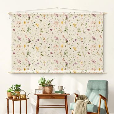 Tapestry - Wildflowers Watercolour Pattern