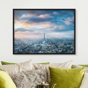 Framed poster - Winter In Paris