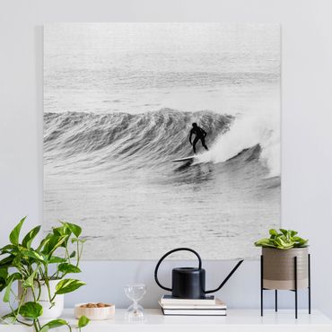 Canvas print - Time To Surf - Square 1:1