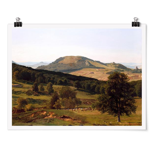 Poster - Albert Bierstadt - Hill and Dale