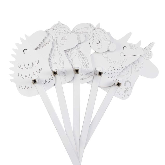 hobby horse toy Set for Colouring