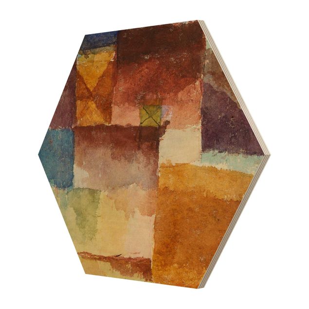 Wooden hexagon - Paul Klee - In the Wasteland