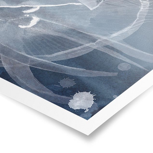 Panoramic poster animals - Moon Jellyfish II