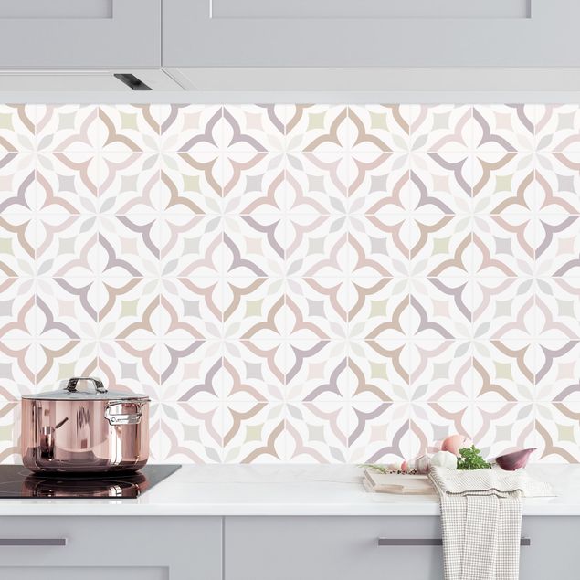 Kitchen splashback patterns Geometrical Tiles - Livorno
