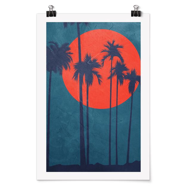 Poster - Palm Cote d'Azur