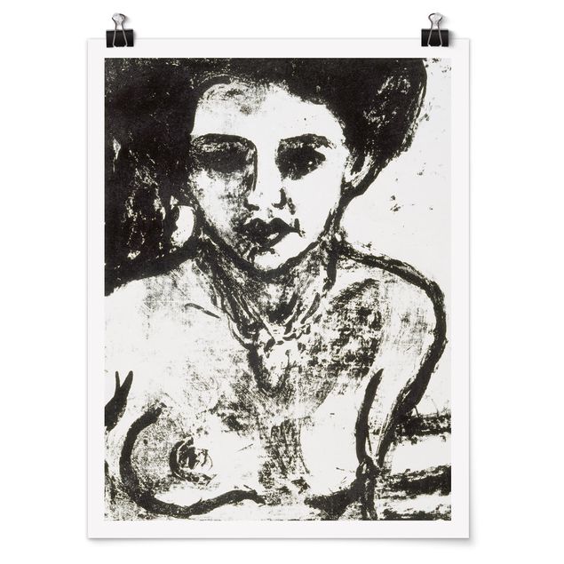 Poster art print - Ernst Ludwig Kirchner - Artist's Child