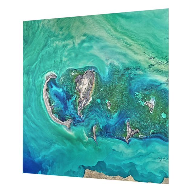 Splashback - NASA Picture Caspian Sea - Square 1:1