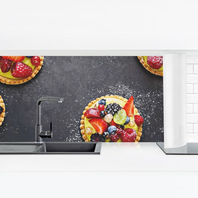 Kitchen wall cladding - Berry Dessert