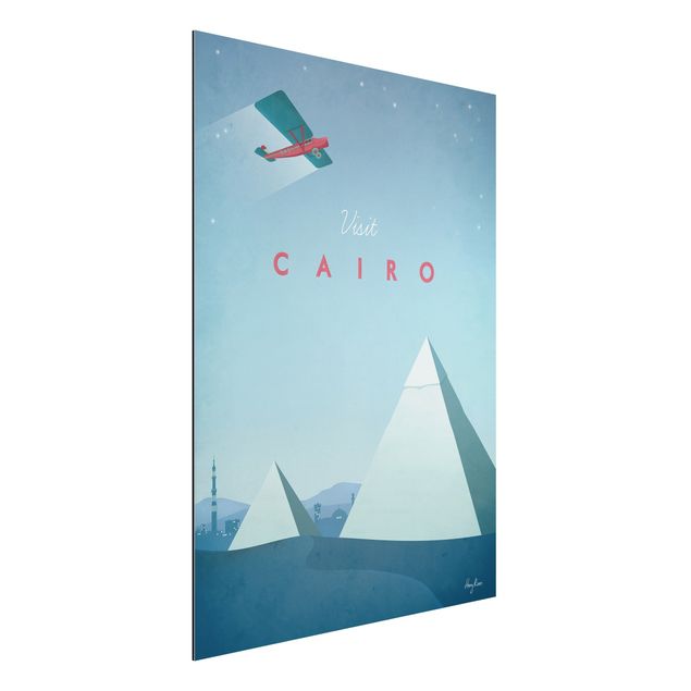 Alu dibond Travel Poster - Cairo