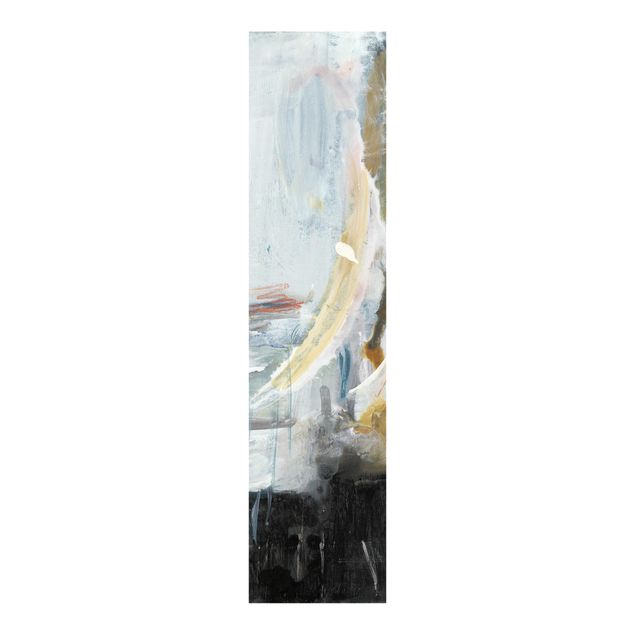 Sliding panel curtains set - Interplay Abstract I