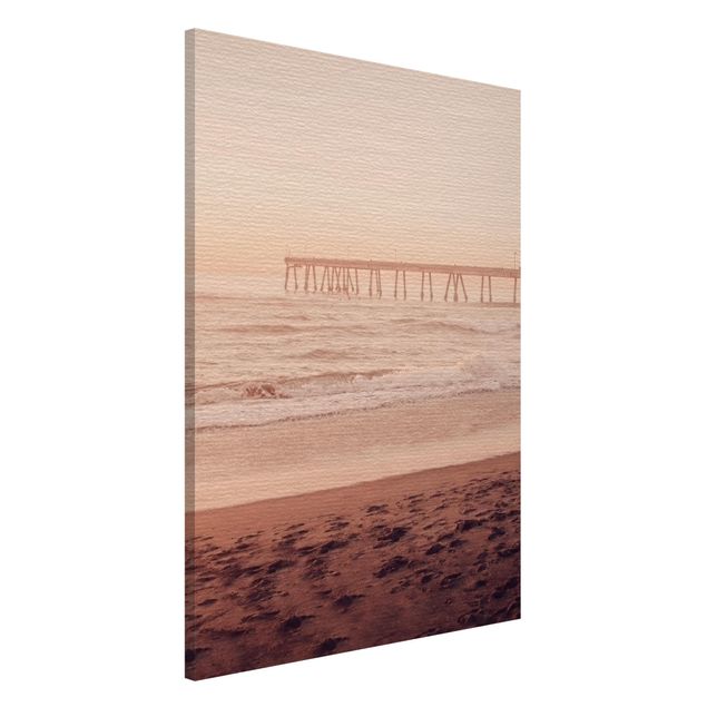 Magnetic memo board - California Crescent Shaped Shore
