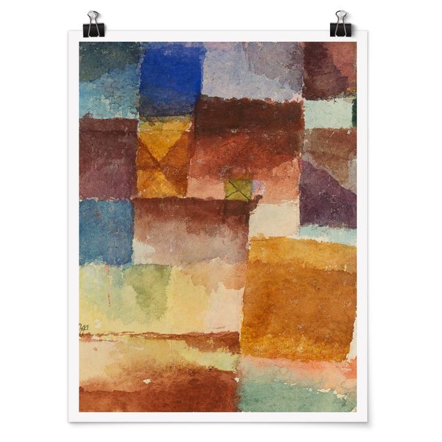 Poster art print - Paul Klee - In the Wasteland