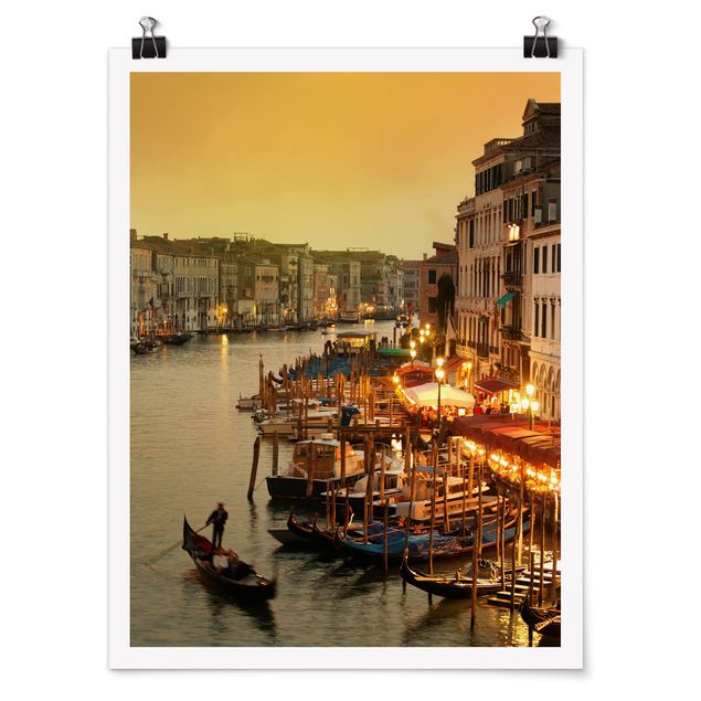 Poster architecture & skyline - Grand Canal Of Venice