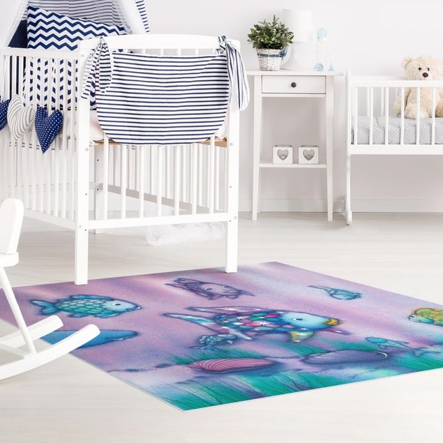 contemporary rugs The Rainbow Fish - Paradise Under Water