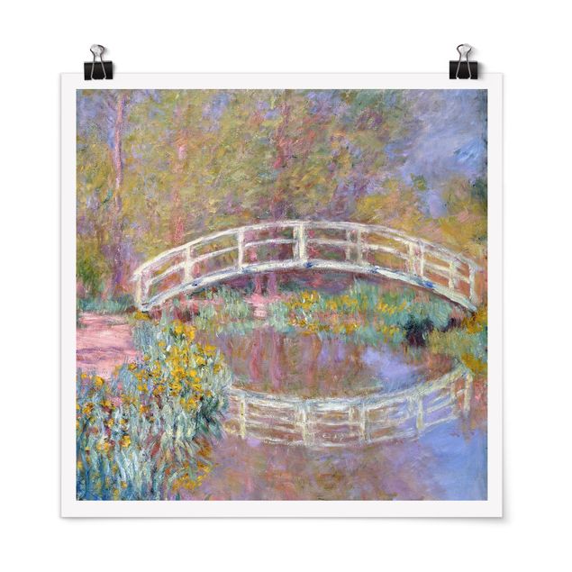 Poster - Claude Monet - Bridge Monet's Garden