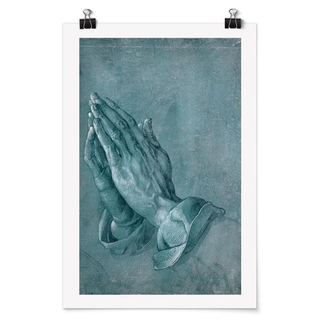 Poster art print - Albrecht Dürer - Study Of Praying Hands