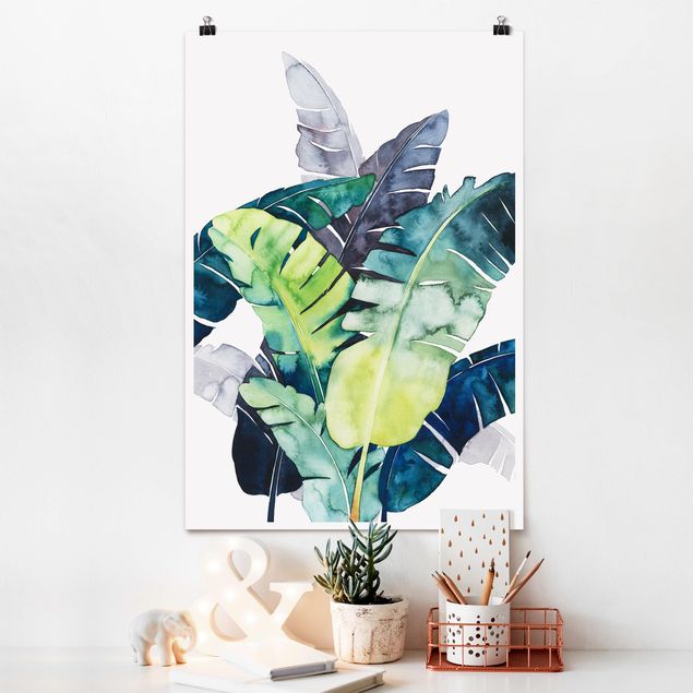 Poster flowers - Exotic Foliage - Banana