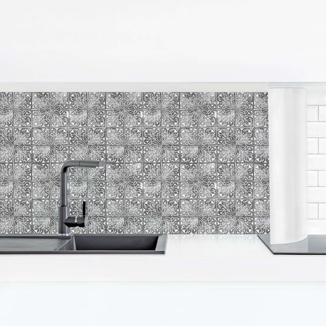 Kitchen wall cladding - Vintage Pattern Spanish Tiles