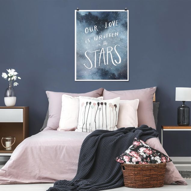 Poster quote - Heavenly Love - Star