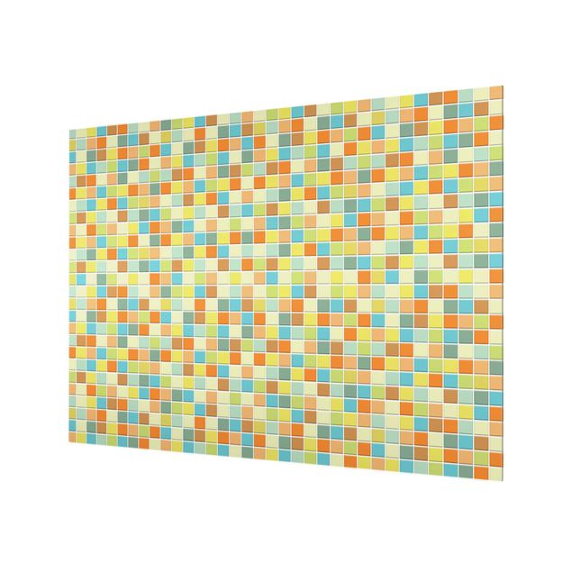 Glass Splashback - Mosaic Tiles Sommerset - Landscape 3:4