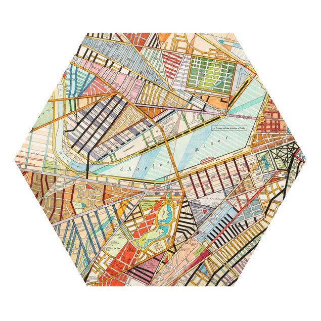 Forex hexagon - Modern Map Of Boston