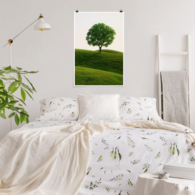 Poster nature & landscape - Green Tranquility
