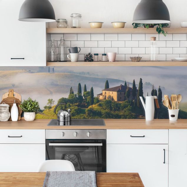 Kitchen splashbacks Country Estate In The Tuscany