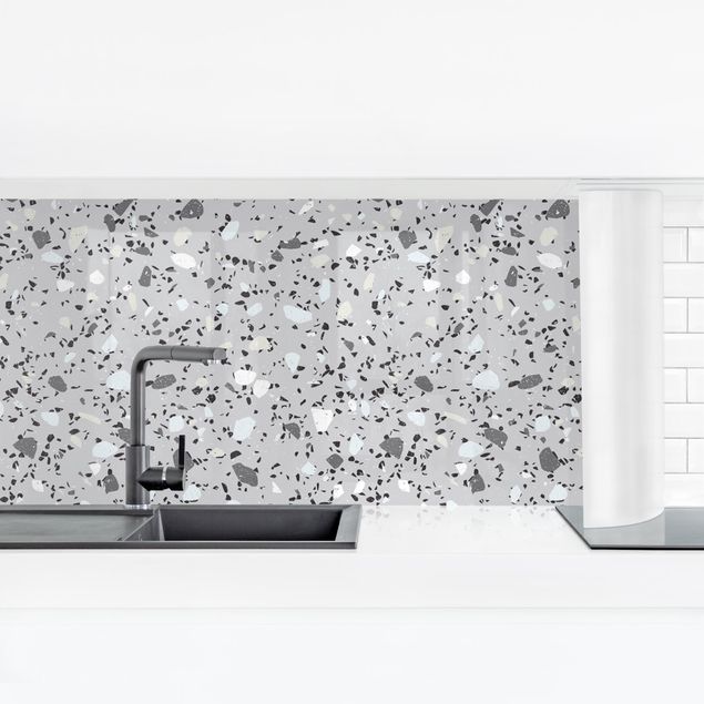 Kitchen wall cladding - Detailed Terrazzo Pattern Massa