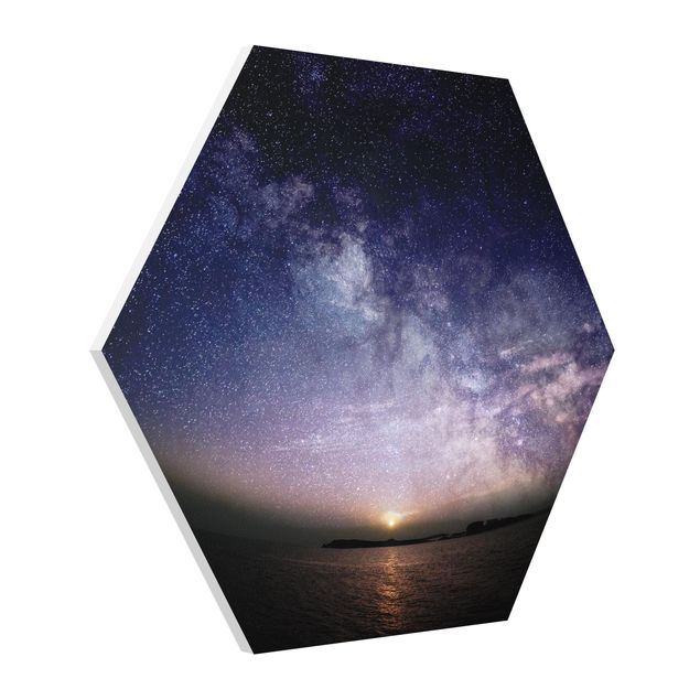 Hexagon Picture Forex - Sun And Stars At Sea