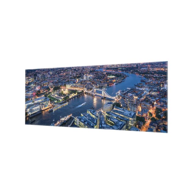 Splashback - London At Night - Panorama 5:2