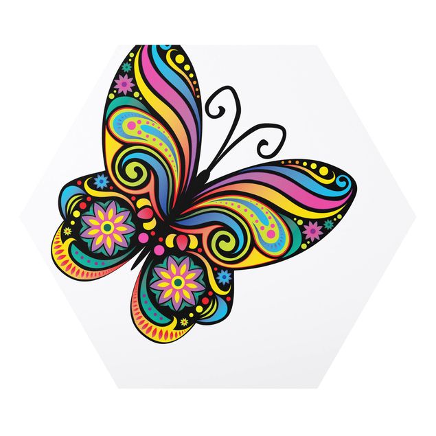 Forex hexagon - No.BP22 Mandala Butterfly