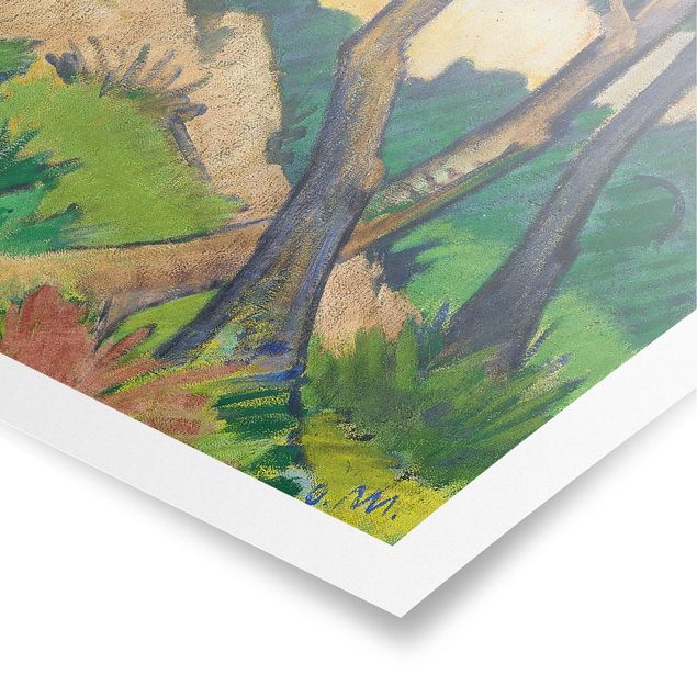 Poster - Otto Mueller - Landscape III