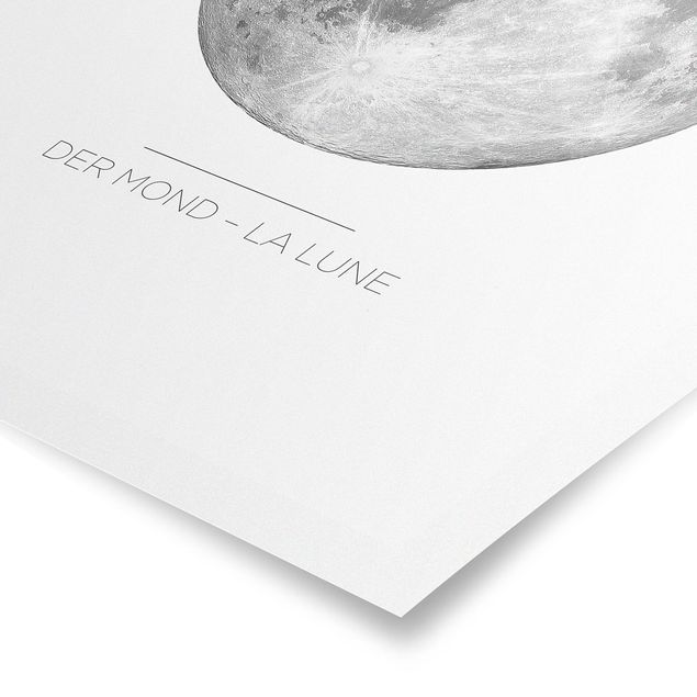 Poster - The Moon - La Lune