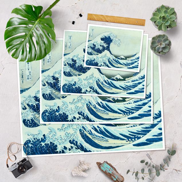 Poster - Katsushika Hokusai - The Great Wave At Kanagawa