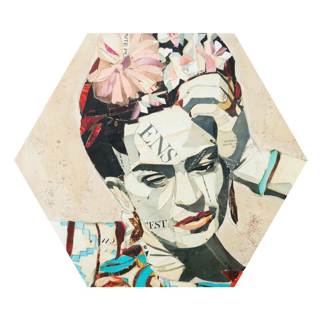 Forex hexagon - Frida Kahlo - Collage No.1