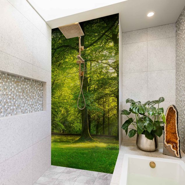 Shower wall cladding - Walk In The Woods