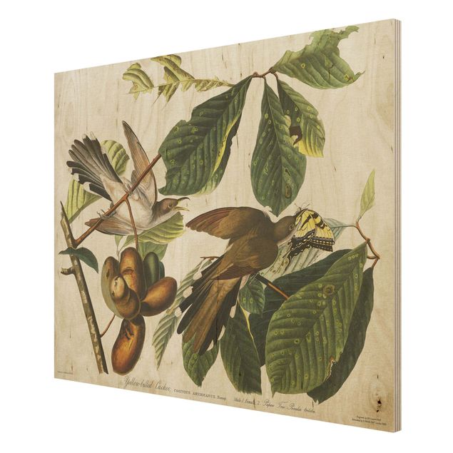 Print on wood - Vintage Board Cuckoo II