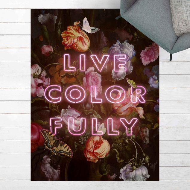 outdoor balcony rug Live Color Fully