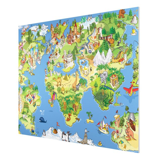 Forex print - Great and Funny Worldmap