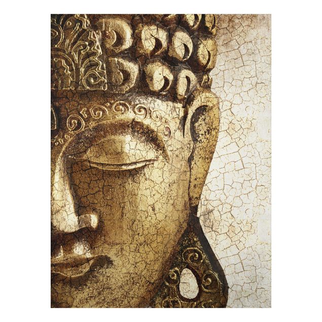 Print on aluminium - Vintage Buddha