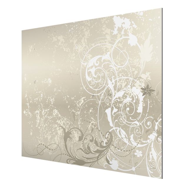 Print on aluminium - Mother Of Pearl Ornament Design