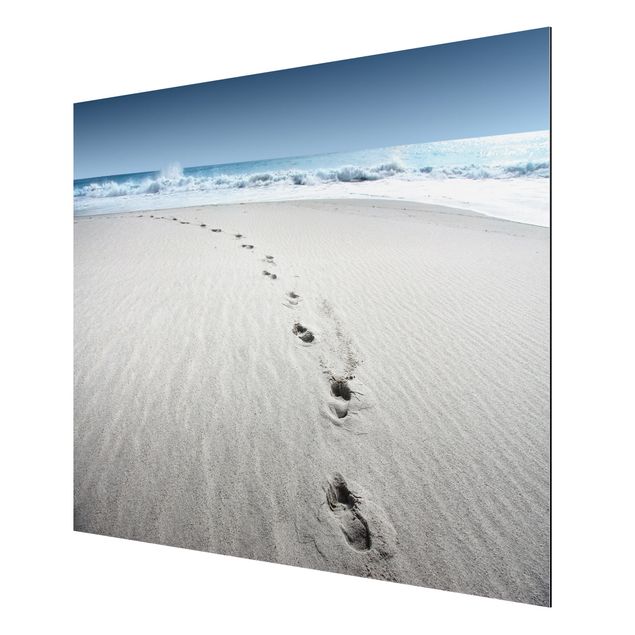 Print on aluminium - Traces In The Sand