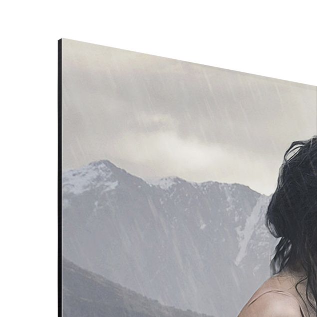 Print on aluminium - Jane In The Rain