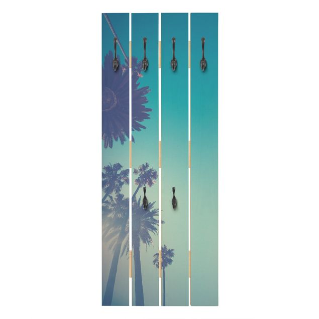 Coat rack - Tropical Plants Palm Trees And Sky II