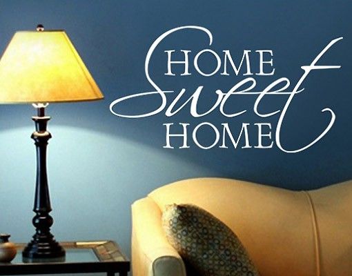 Wall decals quotes No.BR133 home sweet home