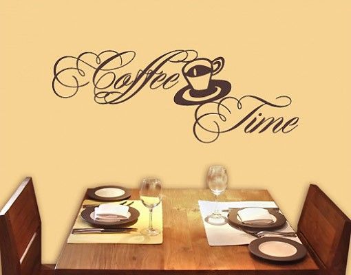 Wall stickers for cafe No.SF320 coffee time 6