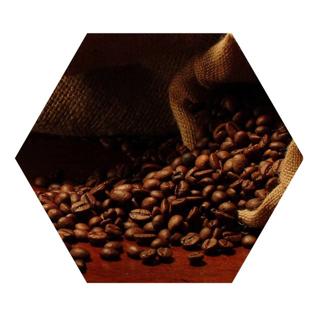 Wooden hexagon - Dulcet Coffee