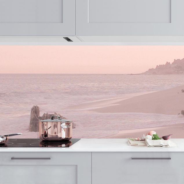 Kitchen splashback landscape Reddish Golden Beach